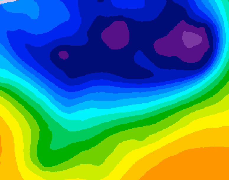 GDPS 500 millibar geopotential height 174 hour forecast chart for Canada based on 2026/02/26 1200Z data