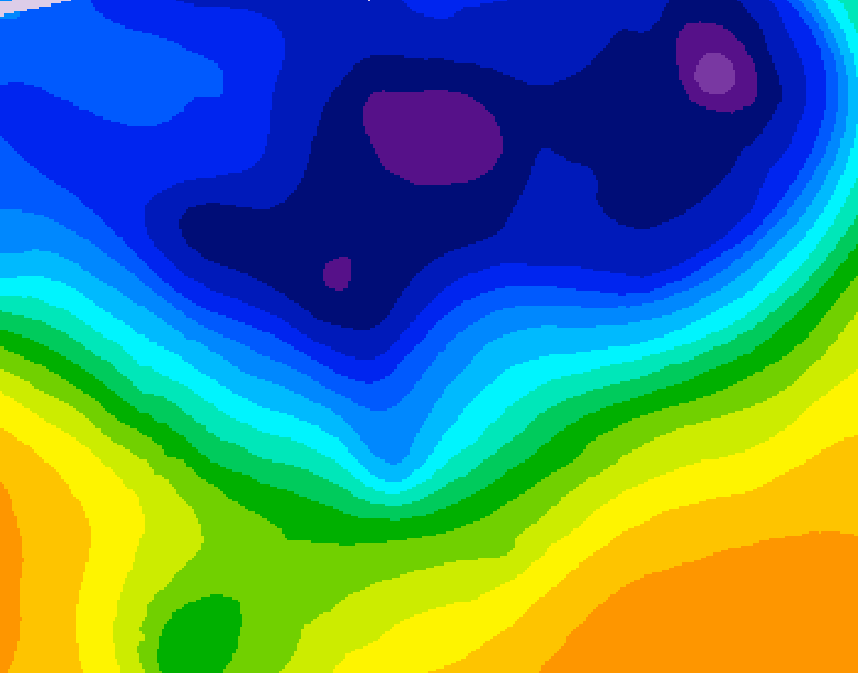 GDPS 500 millibar geopotential height 192 hour forecast chart for Canada based on 2026/02/26 1200Z data