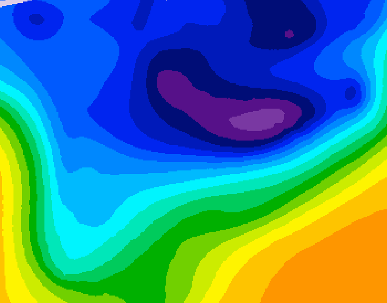 GDPS 500 millibar geopotential height 240 hour forecast chart for Canada based on 2026/02/26 1200Z data