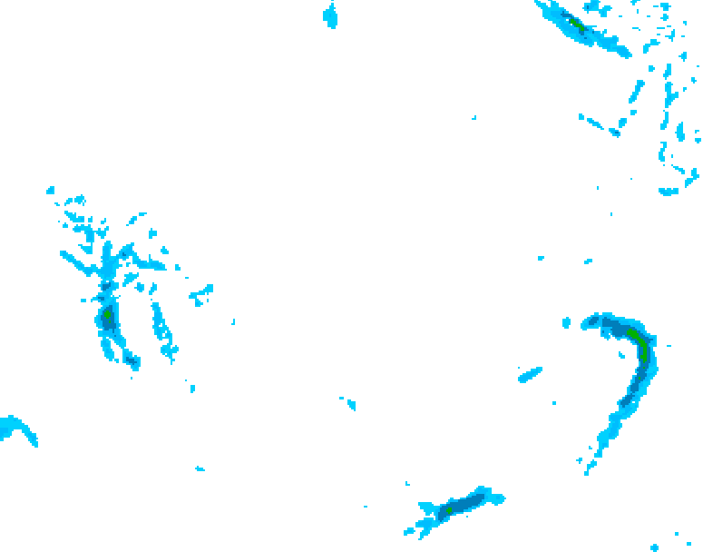 GDPS precipitation 006 hour forecast chart for Canada based on 2026/02/26 0000Z data