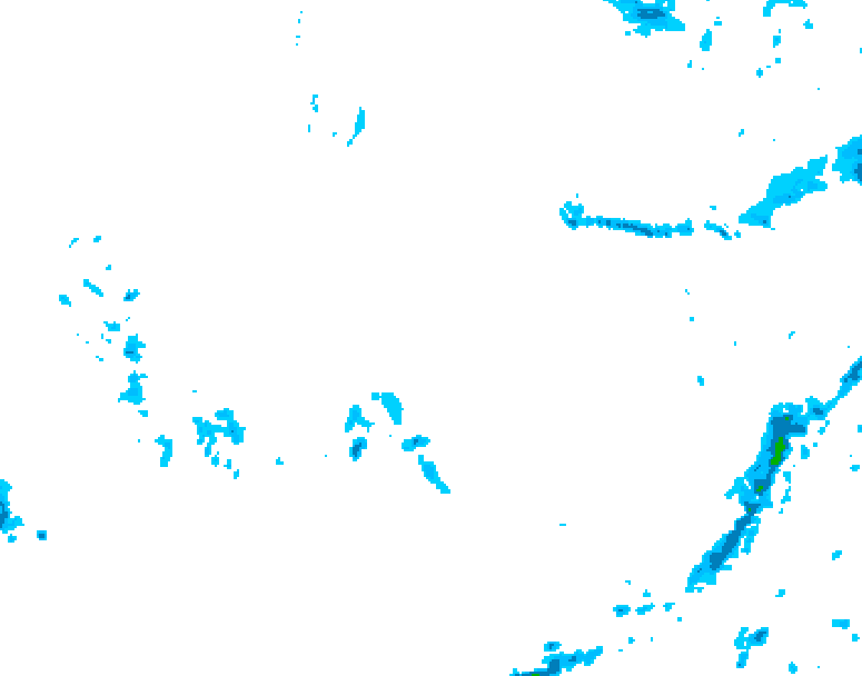 GDPS precipitation 030 hour forecast chart for Canada based on 2026/02/26 0000Z data