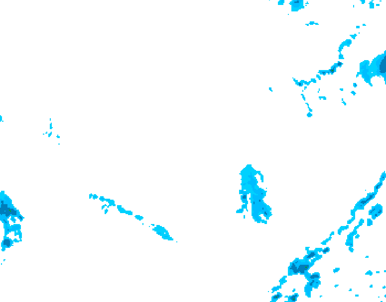 GDPS precipitation 054 hour forecast chart for Canada based on 2026/02/26 0000Z data