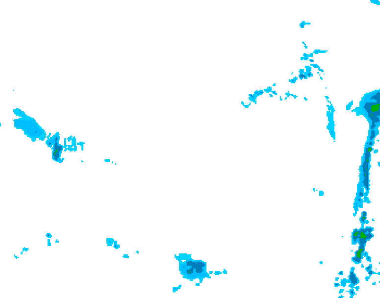 GDPS precipitation 096 hour forecast chart for Canada based on 2026/02/26 0000Z data
