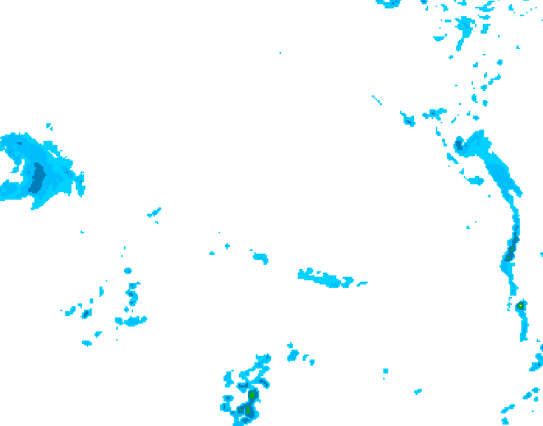 GDPS precipitation 174 hour forecast chart for Canada based on 2026/02/26 0000Z data