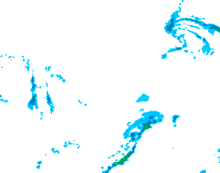 GDPS precipitation 198 hour forecast chart for Canada based on 2026/02/26 0000Z data