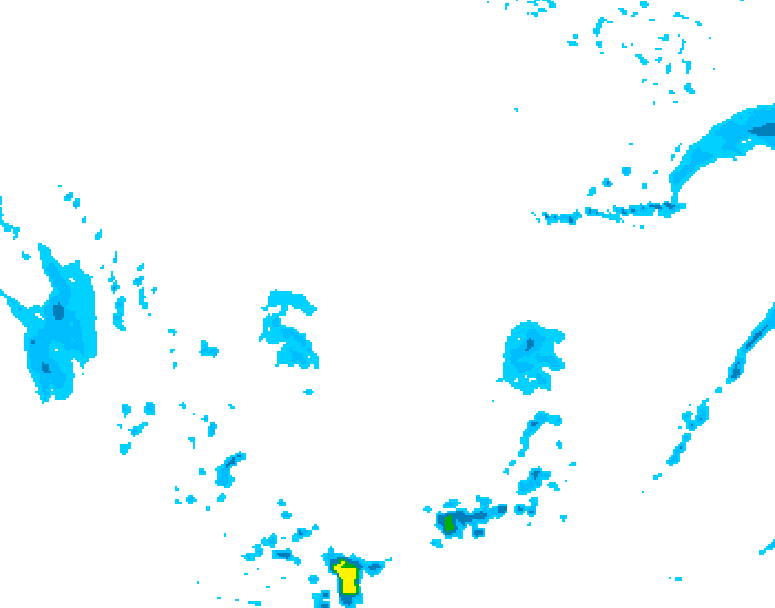 GDPS precipitation 240 hour forecast chart for Canada based on 2026/02/26 0000Z data