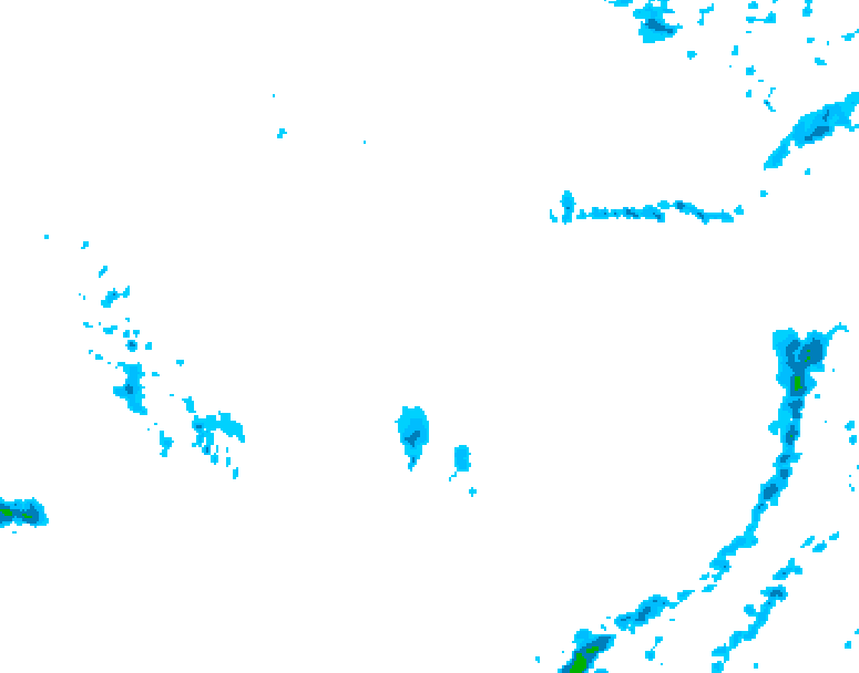 GDPS precipitation 024 hour forecast chart for Canada based on 2026/02/26 1200Z data
