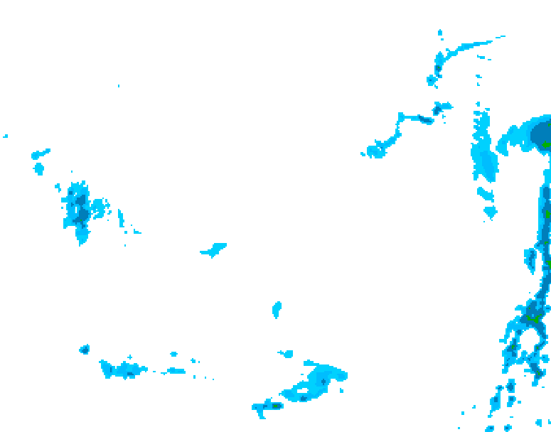GDPS precipitation 090 hour forecast chart for Canada based on 2026/02/26 1200Z data