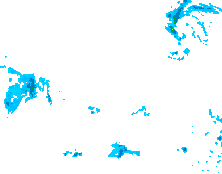 GDPS precipitation 120 hour forecast chart for Canada based on 2026/02/26 1200Z data