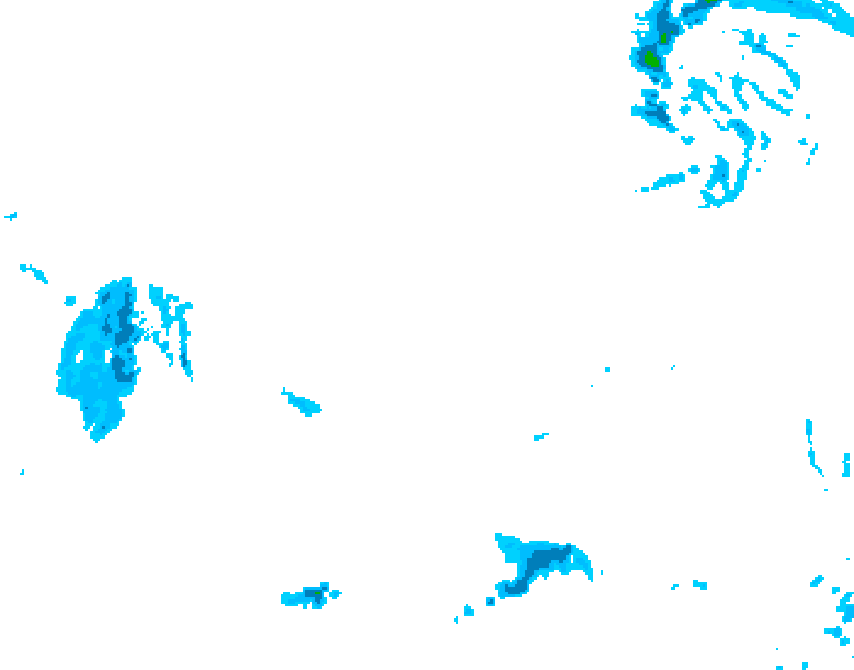 GDPS precipitation 126 hour forecast chart for Canada based on 2026/02/26 1200Z data