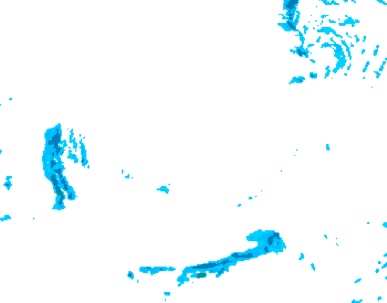 GDPS precipitation 132 hour forecast chart for Canada based on 2026/02/26 1200Z data