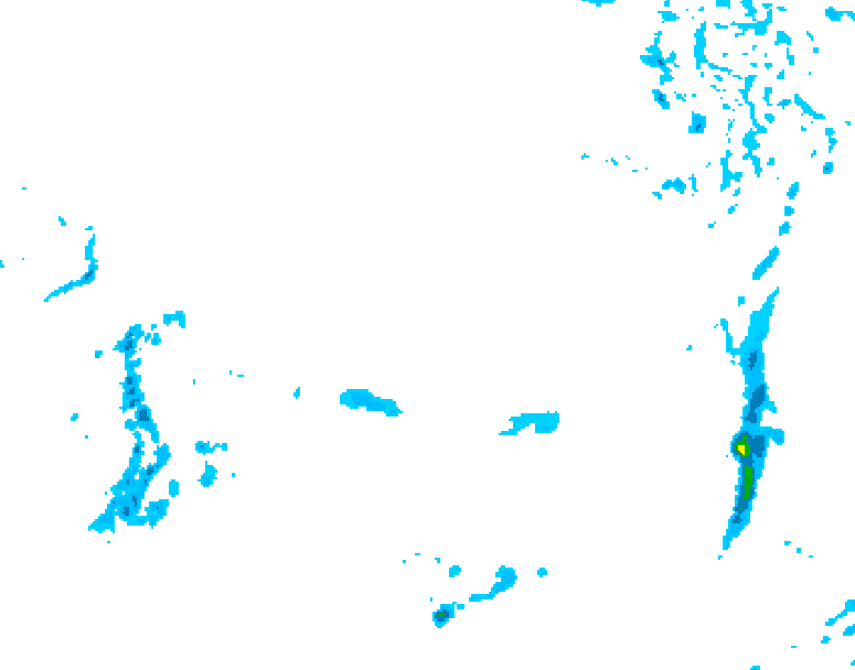 GDPS precipitation 150 hour forecast chart for Canada based on 2026/02/26 1200Z data