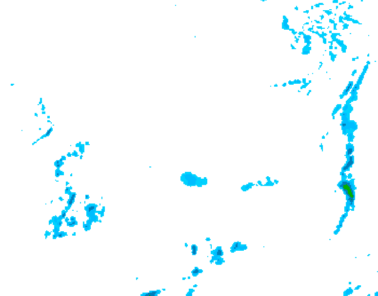 GDPS precipitation 156 hour forecast chart for Canada based on 2026/02/26 1200Z data