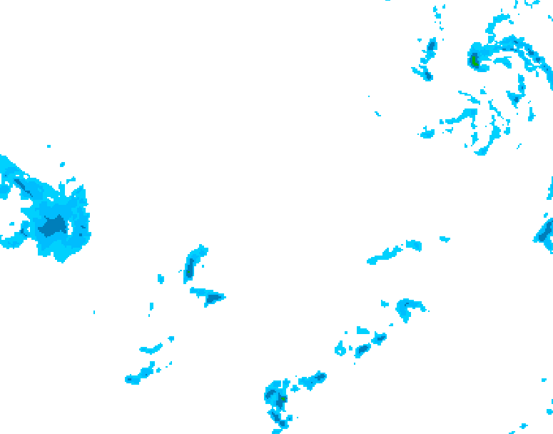 GDPS precipitation 174 hour forecast chart for Canada based on 2026/02/26 1200Z data