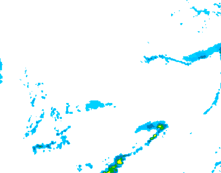 GDPS precipitation 234 hour forecast chart for Canada based on 2026/02/26 1200Z data