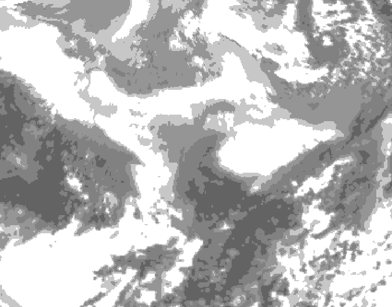 GDPS total cloud 192 hour forecast chart for Canada based on 2026/02/26 1200Z data