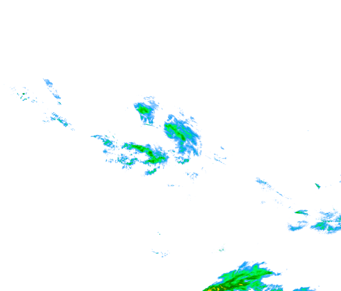Weather radar data valid at 2026/02/26 13:00 UTC
