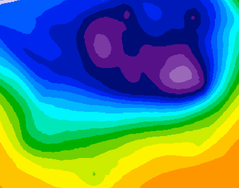 GDPS 500 millibar geopotential height 144 hour forecast chart for Canada based on 2026/02/27 0000Z data