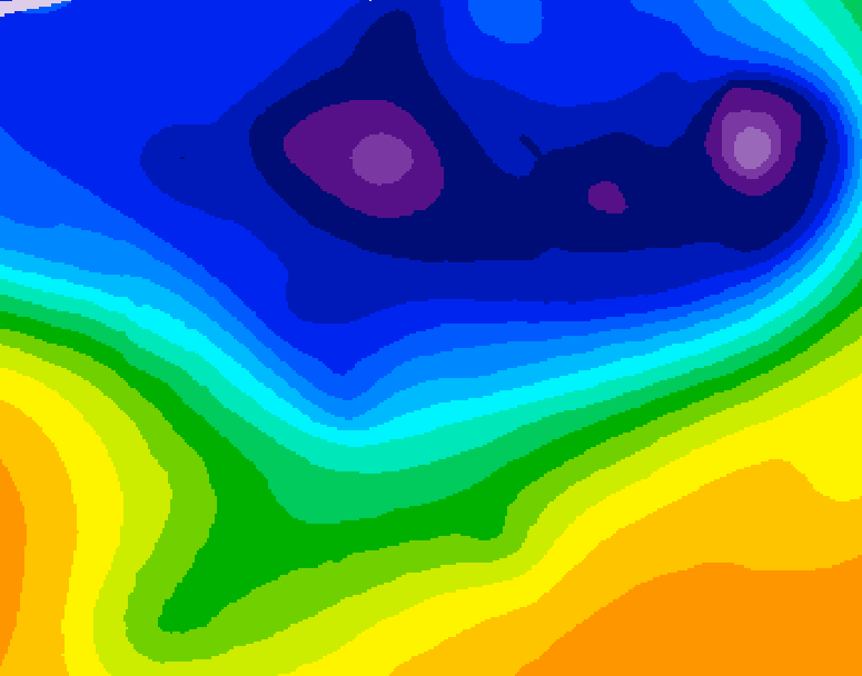 GDPS 500 millibar geopotential height 168 hour forecast chart for Canada based on 2026/02/27 0000Z data