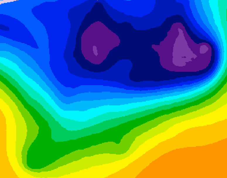 GDPS 500 millibar geopotential height 144 hour forecast chart for Canada based on 2026/02/27 1200Z data