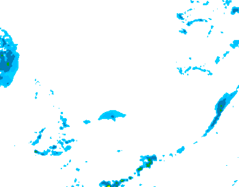 GDPS precipitation 216 hour forecast chart for Canada based on 2026/02/27 0000Z data