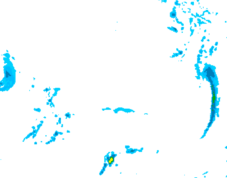 GDPS precipitation 132 hour forecast chart for Canada based on 2026/02/27 1200Z data