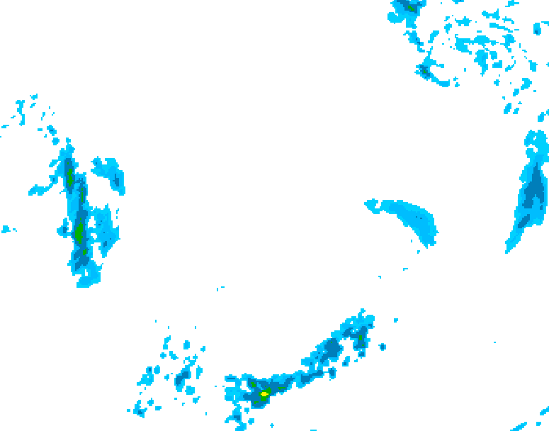 GDPS precipitation 180 hour forecast chart for Canada based on 2026/02/27 1200Z data