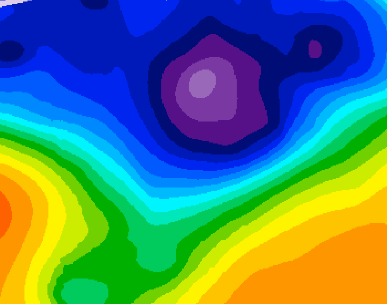 GDPS 500 millibar geopotential height 174 hour forecast chart for Canada based on 2026/02/28 0000Z data