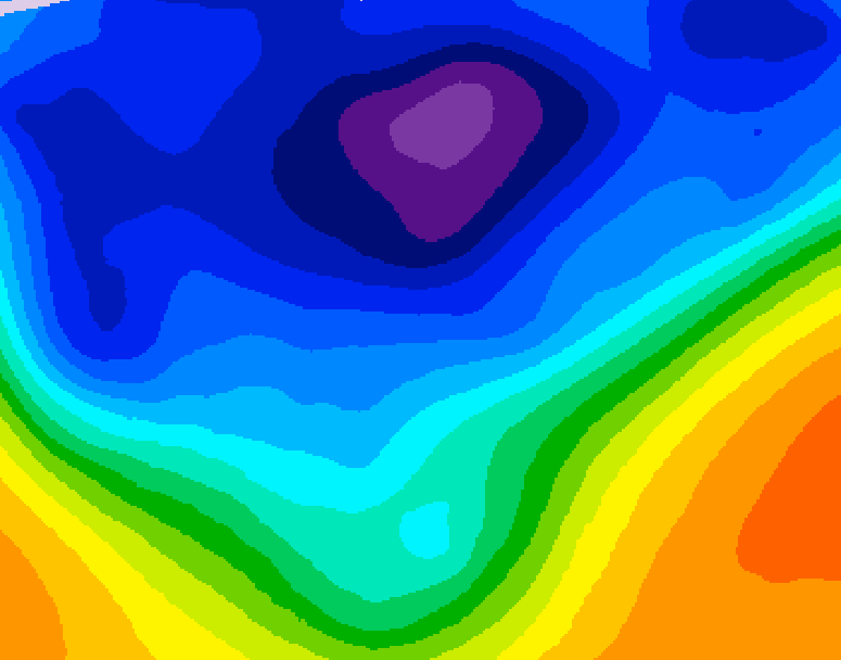 GDPS 500 millibar geopotential height 228 hour forecast chart for Canada based on 2026/02/28 1200Z data