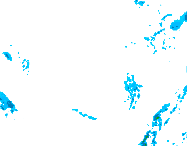 GDPS precipitation 012 hour forecast chart for Canada based on 2026/02/28 0000Z data
