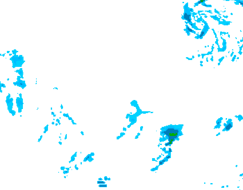 GDPS precipitation 150 hour forecast chart for Canada based on 2026/02/28 0000Z data