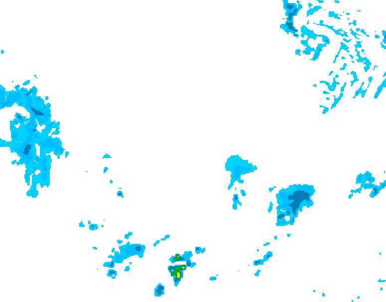 GDPS precipitation 156 hour forecast chart for Canada based on 2026/02/28 0000Z data