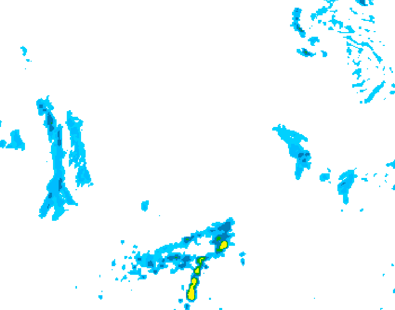 GDPS precipitation 168 hour forecast chart for Canada based on 2026/02/28 0000Z data