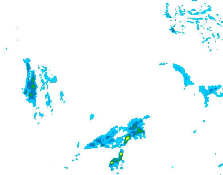 GDPS precipitation 174 hour forecast chart for Canada based on 2026/02/28 0000Z data