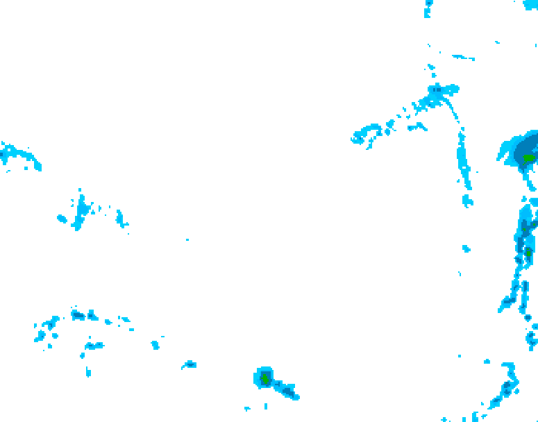 GDPS precipitation 036 hour forecast chart for Canada based on 2026/02/28 1200Z data