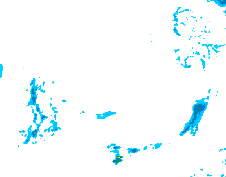 GDPS precipitation 096 hour forecast chart for Canada based on 2026/02/28 1200Z data