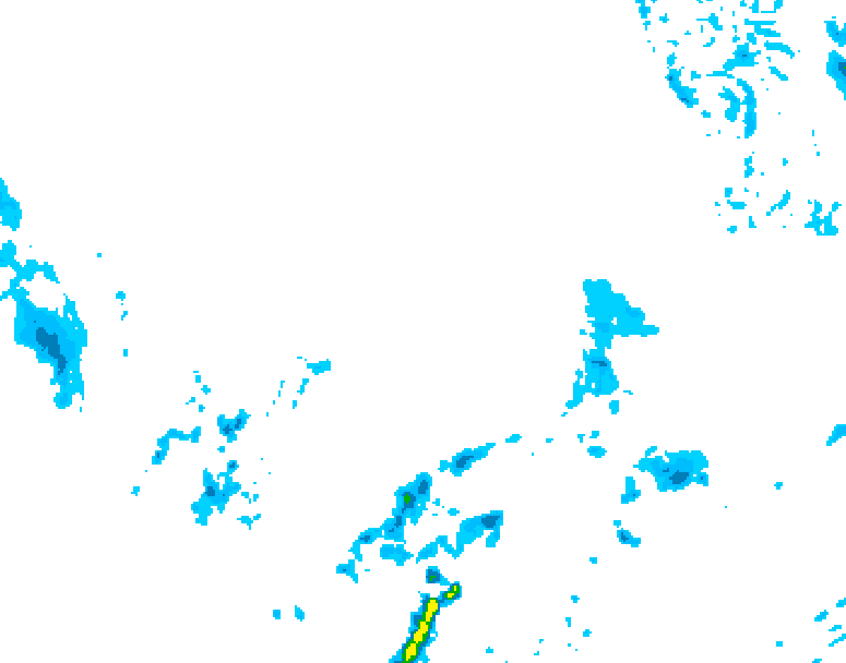 GDPS precipitation 156 hour forecast chart for Canada based on 2026/02/28 1200Z data