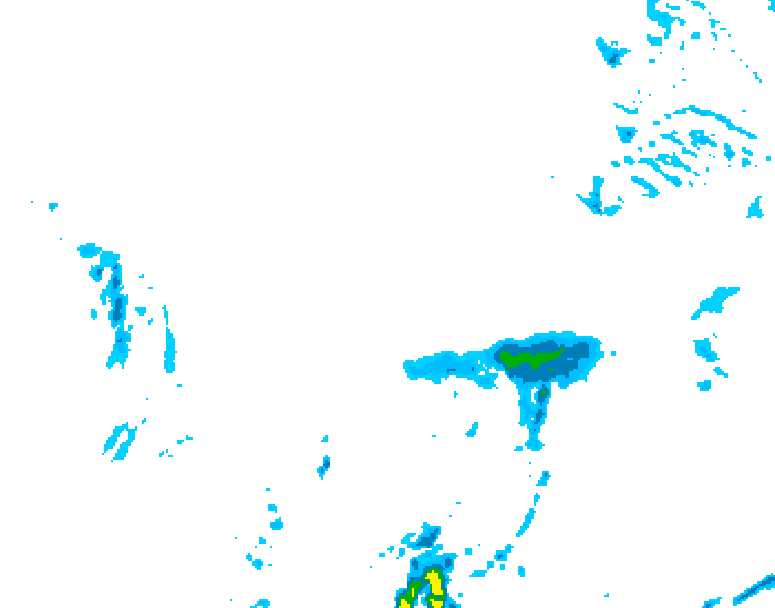 GDPS precipitation 180 hour forecast chart for Canada based on 2026/02/28 1200Z data