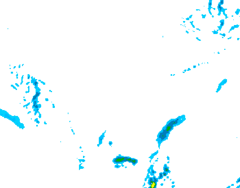 GDPS precipitation 216 hour forecast chart for Canada based on 2026/02/28 1200Z data