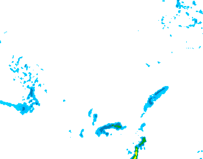 GDPS precipitation 222 hour forecast chart for Canada based on 2026/02/28 1200Z data