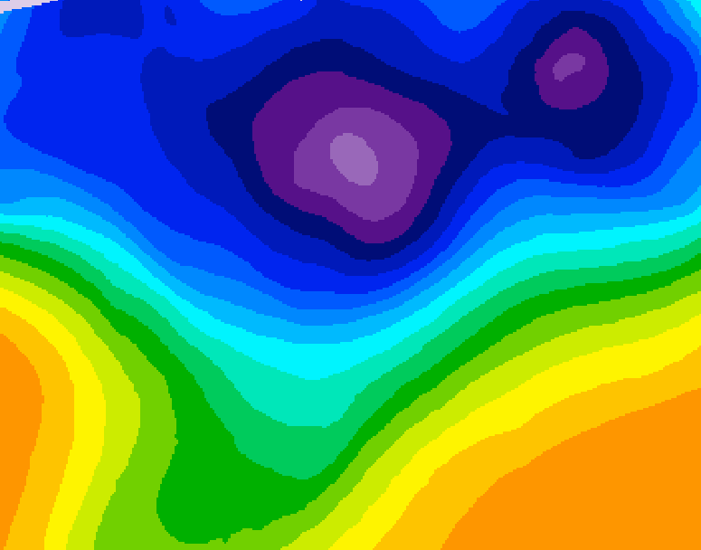 GDPS 500 millibar geopotential height 144 hour forecast chart for Canada based on 2026/03/01 0000Z data