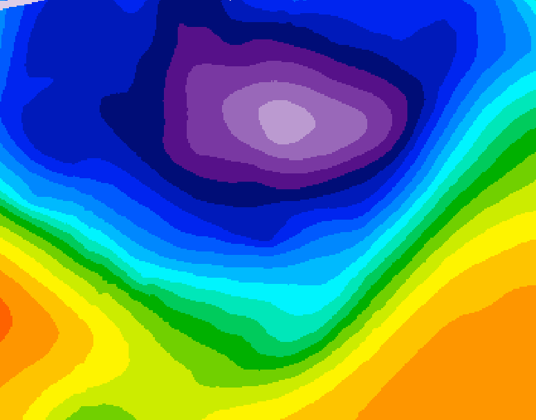 GDPS 500 millibar geopotential height 168 hour forecast chart for Canada based on 2026/03/01 0000Z data
