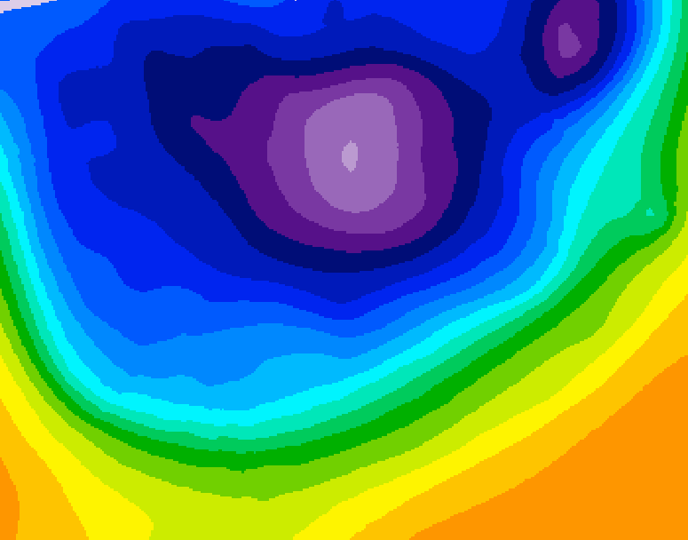 GDPS 500 millibar geopotential height 210 hour forecast chart for Canada based on 2026/03/01 0000Z data