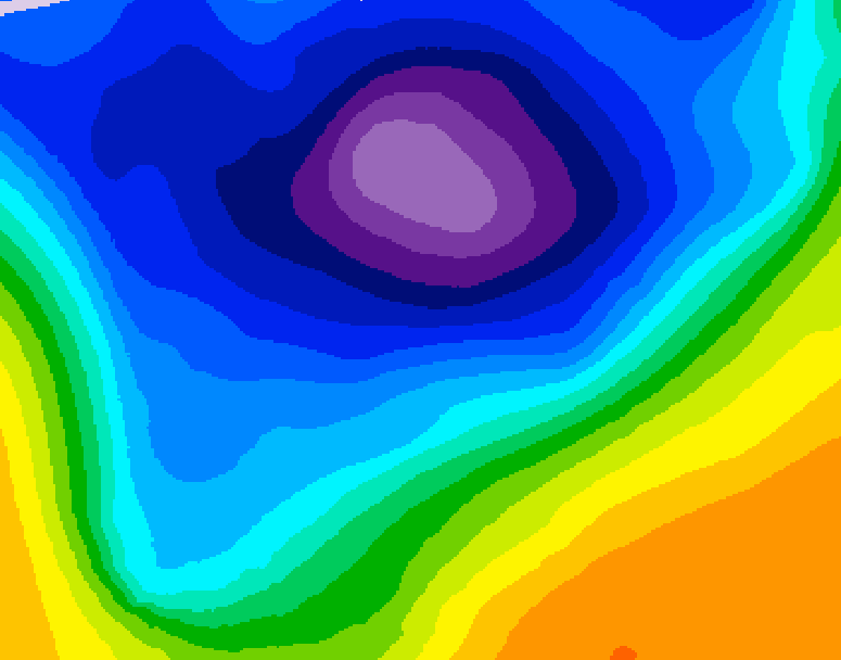 GDPS 500 millibar geopotential height 228 hour forecast chart for Canada based on 2026/03/01 0000Z data