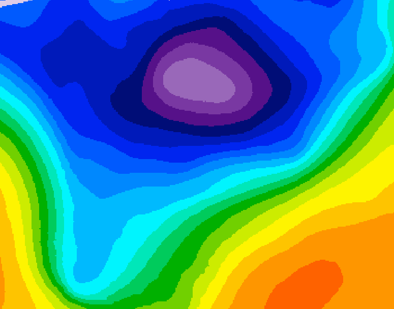 GDPS 500 millibar geopotential height 234 hour forecast chart for Canada based on 2026/03/01 0000Z data