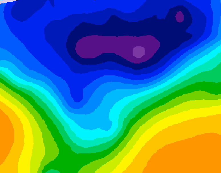 GDPS 500 millibar geopotential height 144 hour forecast chart for Canada based on 2026/03/01 1200Z data