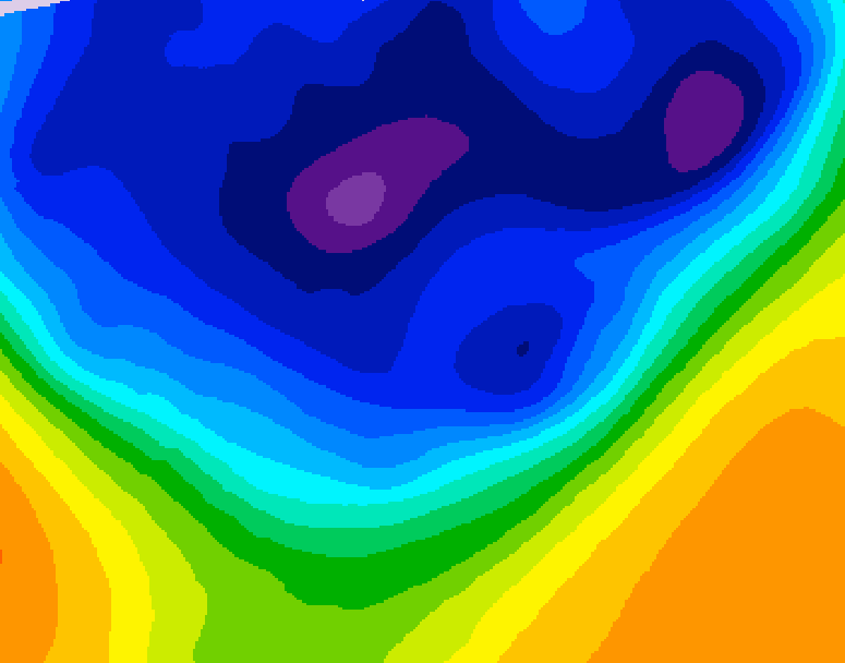 GDPS 500 millibar geopotential height 174 hour forecast chart for Canada based on 2026/03/01 1200Z data