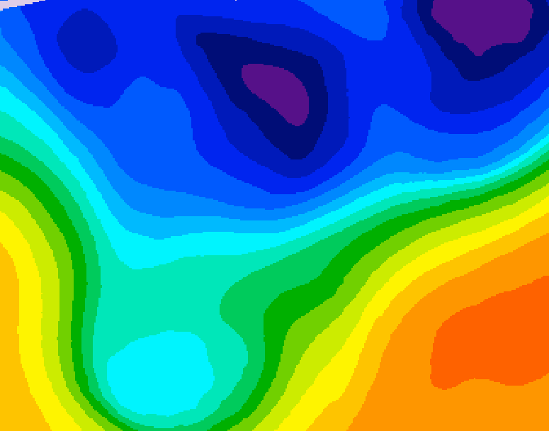 GDPS 500 millibar geopotential height 228 hour forecast chart for Canada based on 2026/03/01 1200Z data