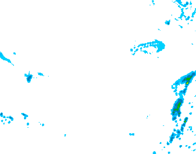 GDPS precipitation 012 hour forecast chart for Canada based on 2026/03/01 0000Z data