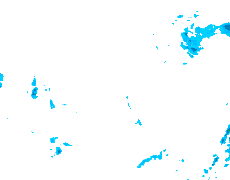 GDPS precipitation 042 hour forecast chart for Canada based on 2026/03/01 0000Z data
